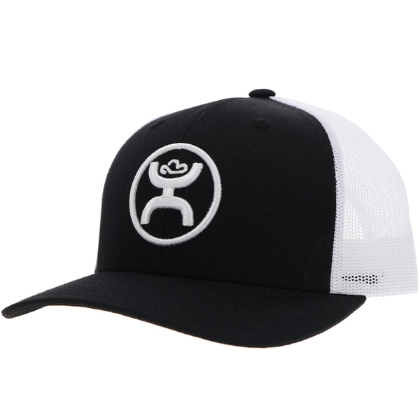 "O-Classic" Hat Black/White w/White Circle Logo