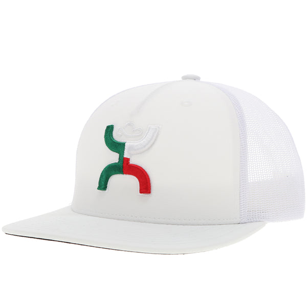 White on white "Boquillas" hat
