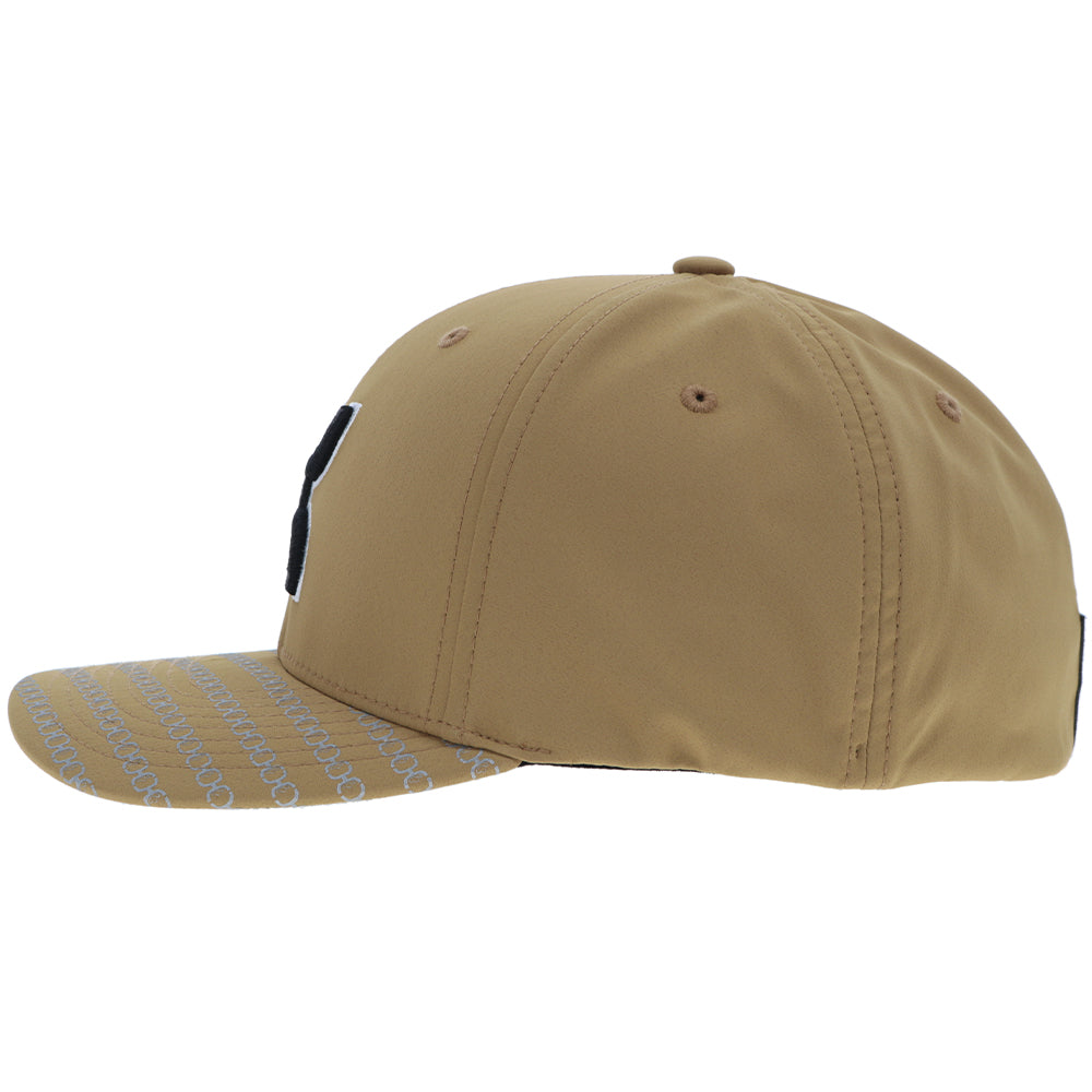 "Solo " Flexfit Hat Tan w/ Hooey Logo