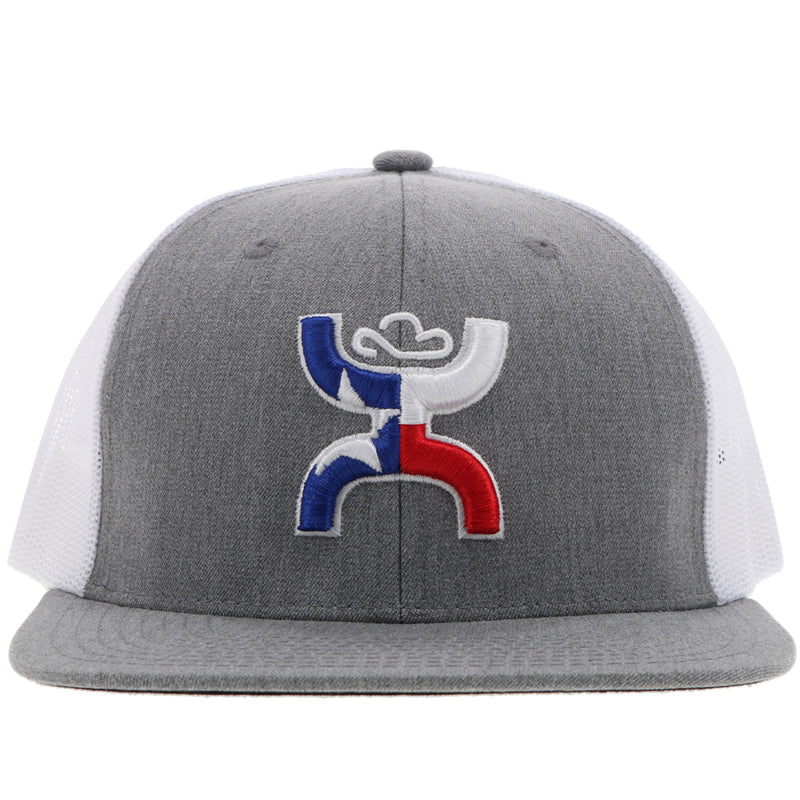 "Texican" Hat Grey/White w/Hooey Logo