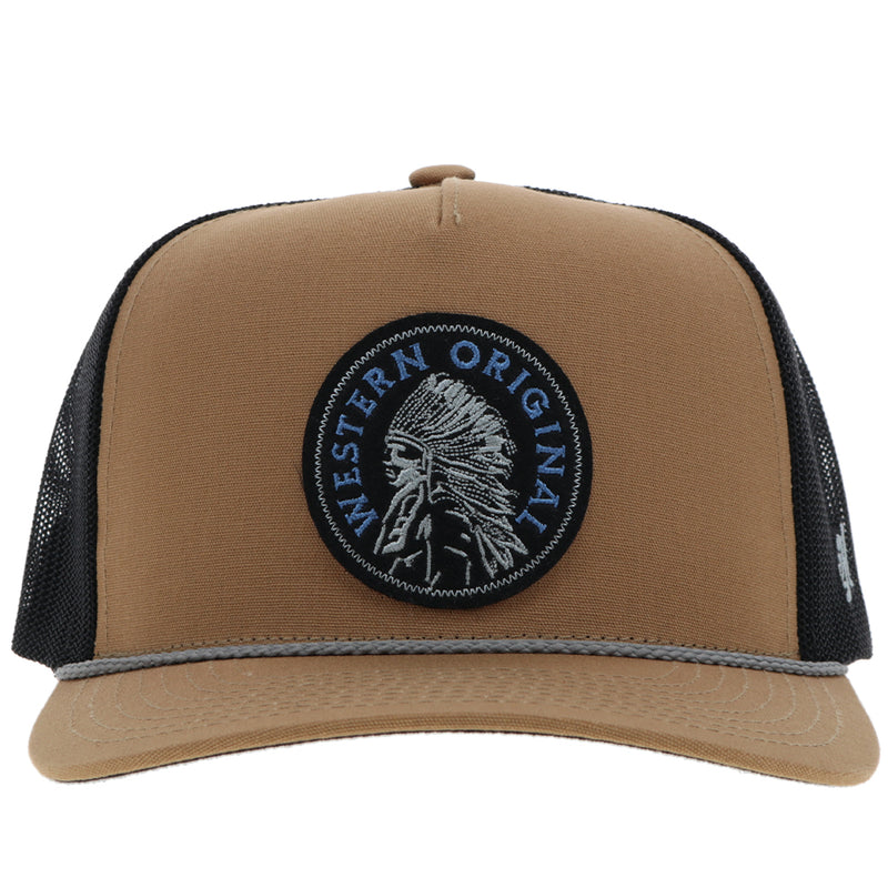 "Quanah" Hat Tan/Black