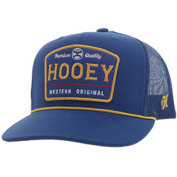 "Trip" Hooey Hat Blue w/Blue & Yellow Patch