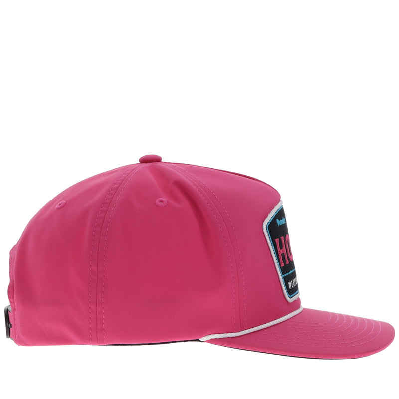 "Trip" Hat Pink w/Black/White & Pink Patch