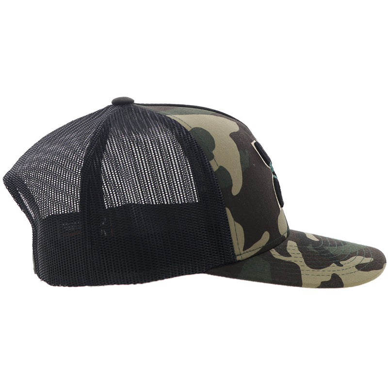 "Texican" Hooey Hat Camo/Black