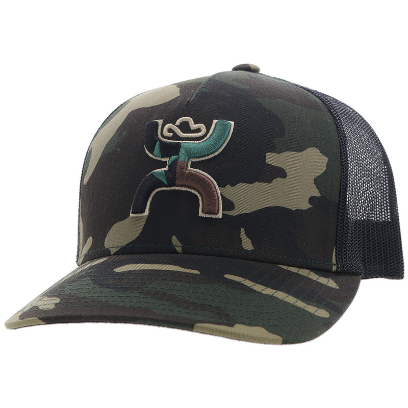 "Texican" Hooey Hat Camo/Black