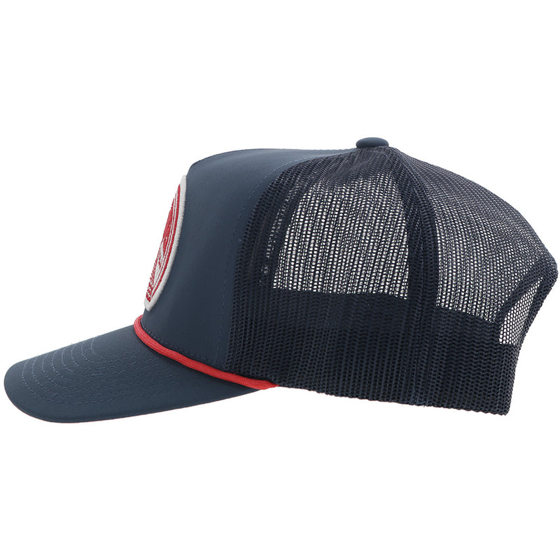 "Hooey Music" Hat Navy w/Red/White Logo