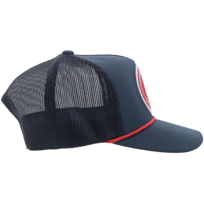 "Hooey Music" Hat Navy w/Red/White Logo