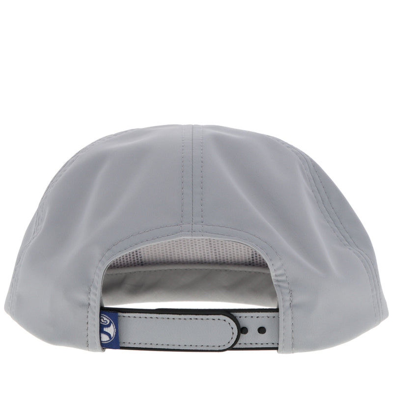 "Local" Hat Grey w/Navy & White