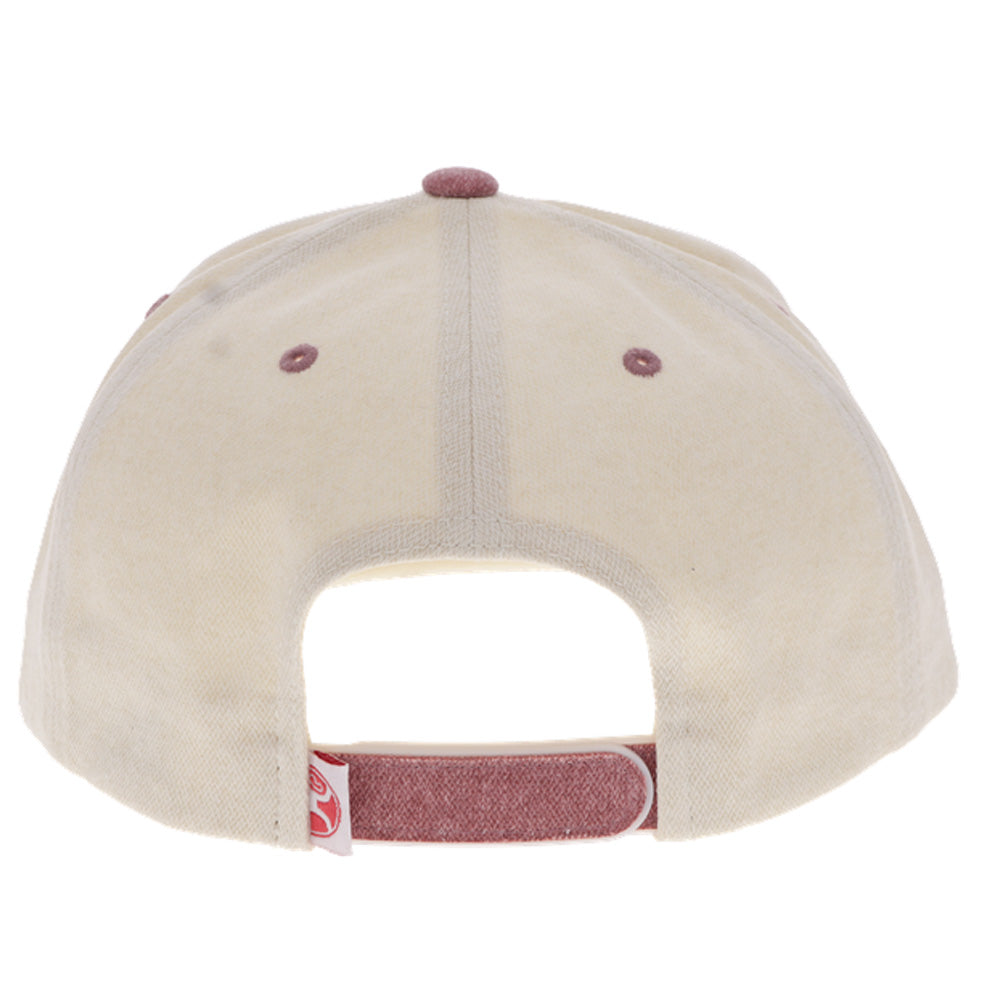 "Doc" Hat White & Maroon