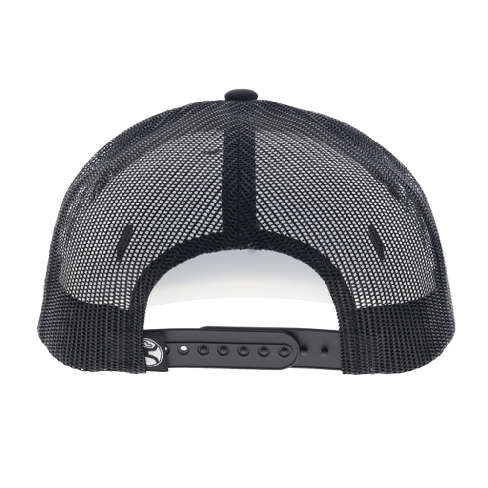 "Trip" Orange/Black w/Leather Patch