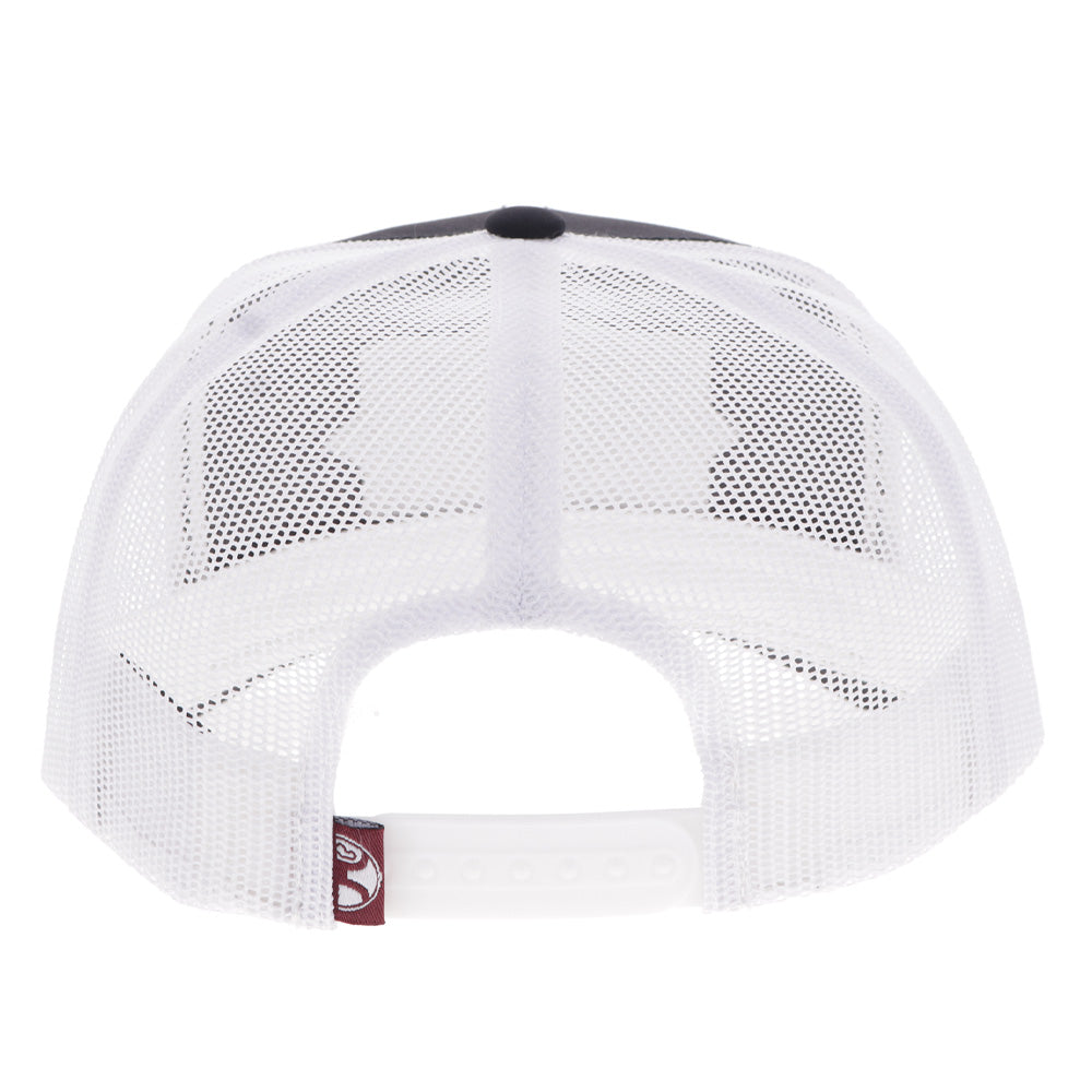 "Diamond" Hooey Hat Black & White w/Patch