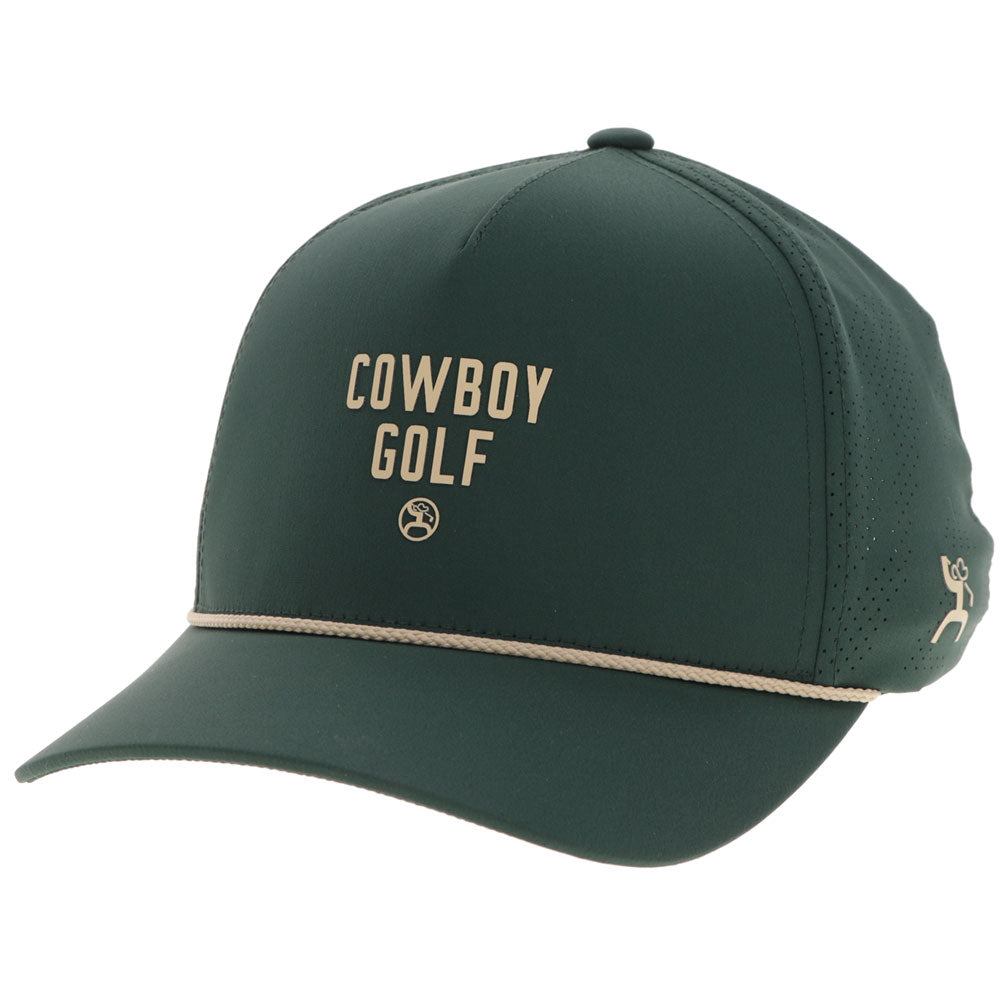 "Augusta" Hat Green w/ Tan Logo