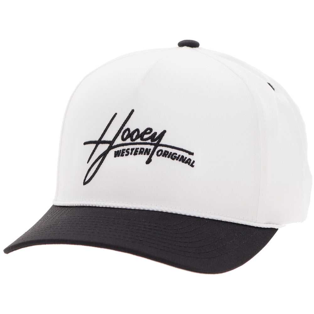 "Mark Out" Hat White/Black