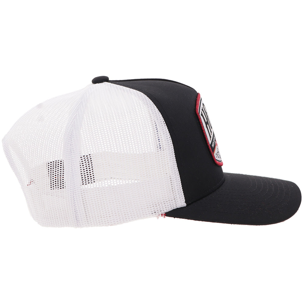 "Salado" Hat Black/White