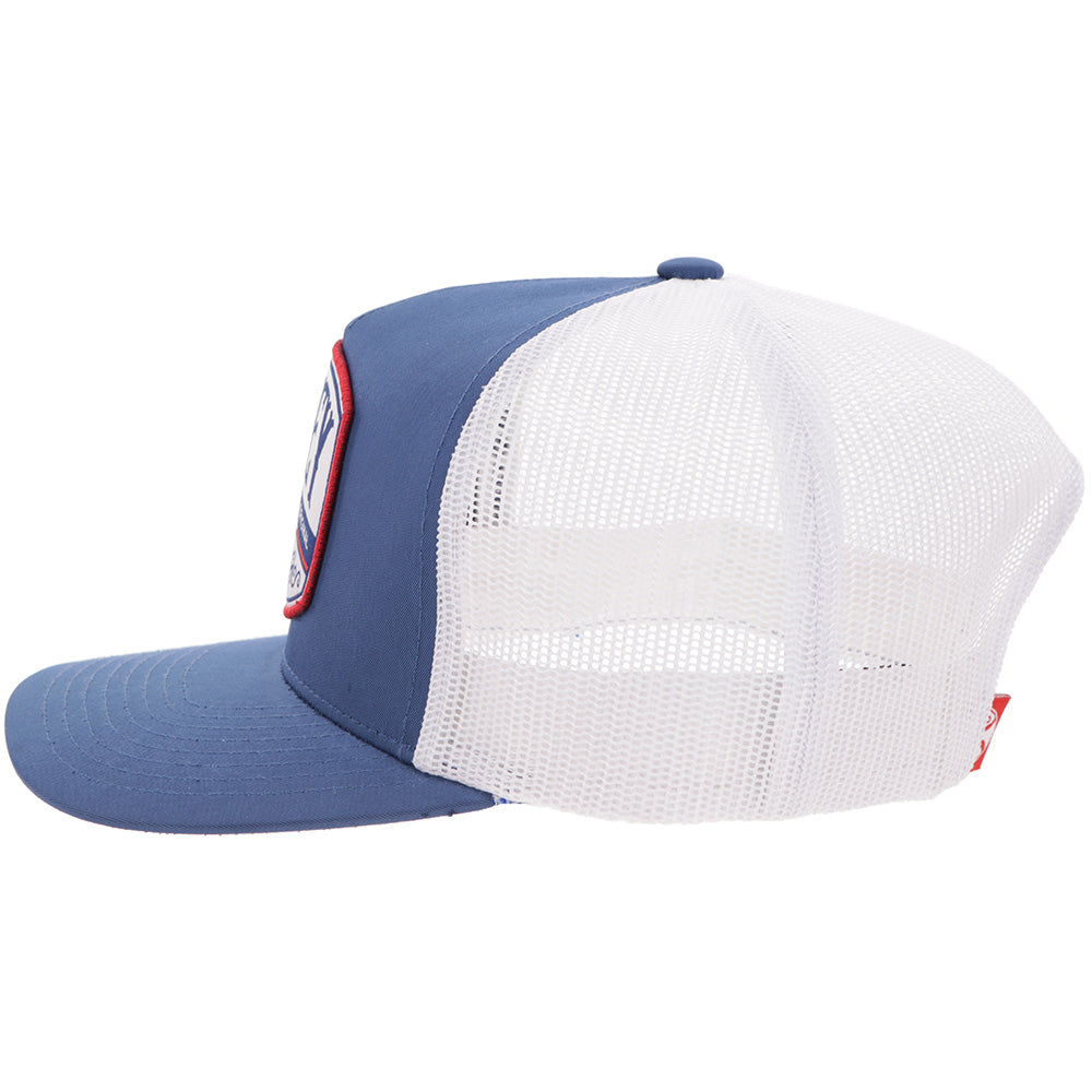 "Salado" Hat Blue/White