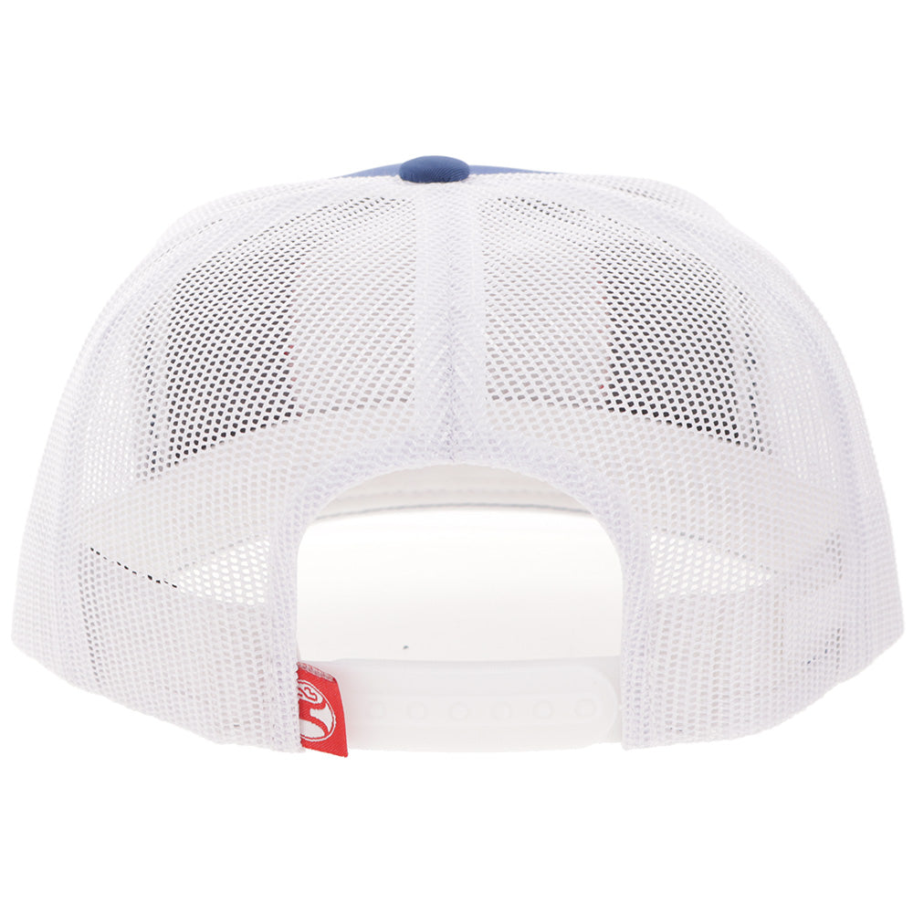 "Salado" Hat Blue/White
