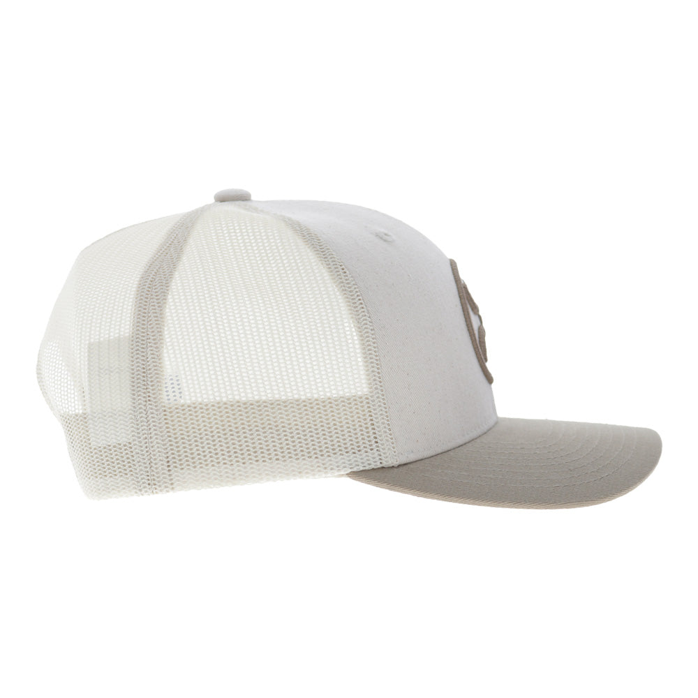 O-Classic 6-Panel Trucker Snapback Hat Tan