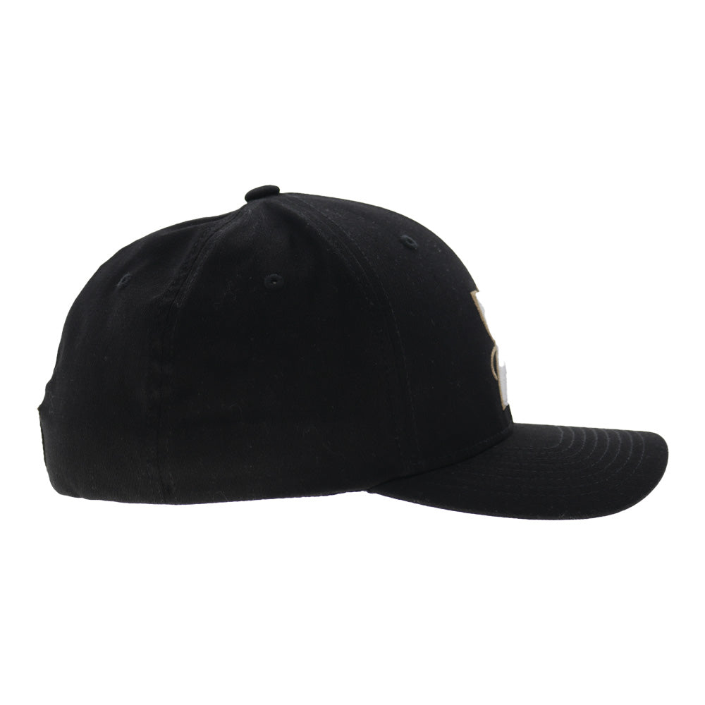 Arc 6-Panel FlexFit Hat Black