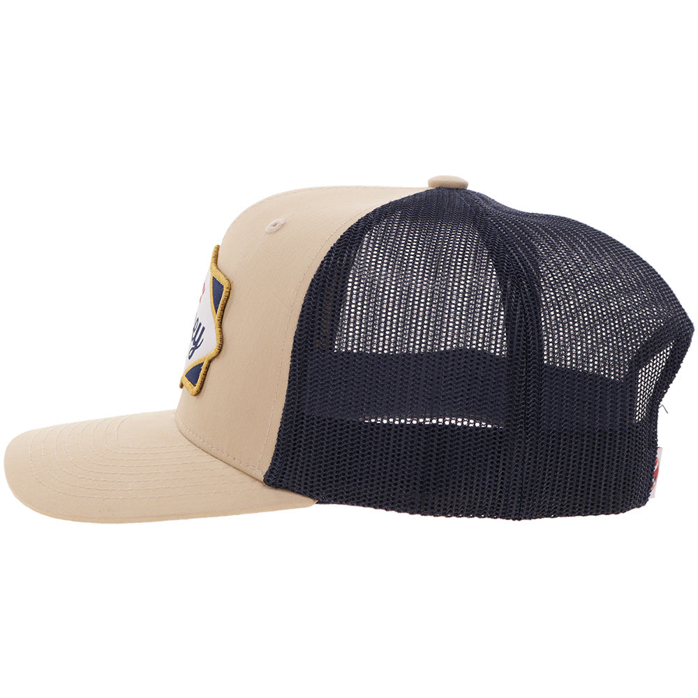 YOUTH "Diamond" Hooey Hat Tan/Navy
