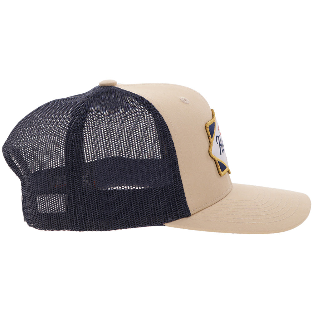 YOUTH "Diamond" Hooey Hat Tan/Navy