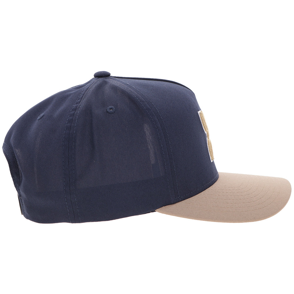 "Classic" Navy/Tan w/Hooey Golf Logo Hat