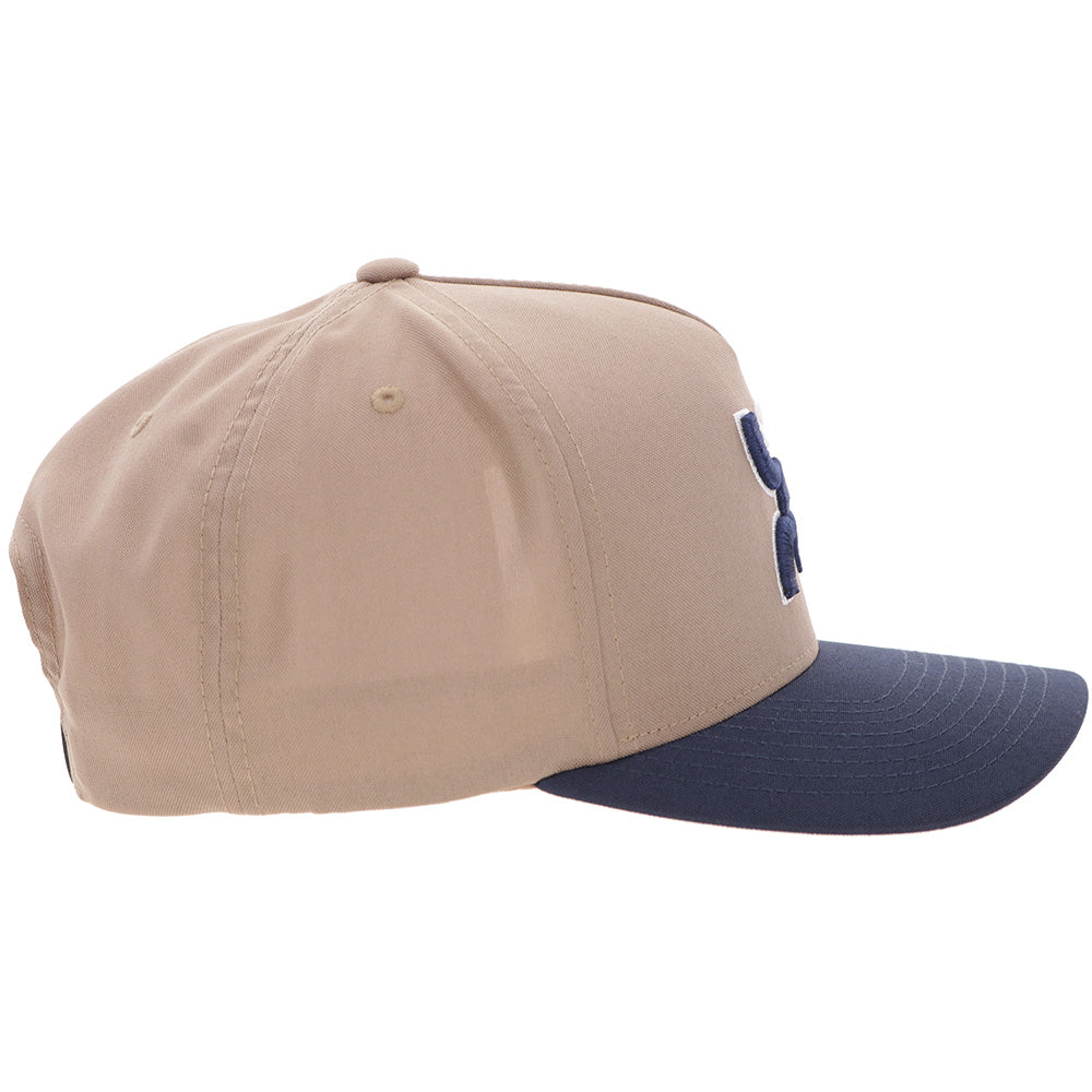 "Classic" Tan/Blue w/ Hooey Golf Logo Hat