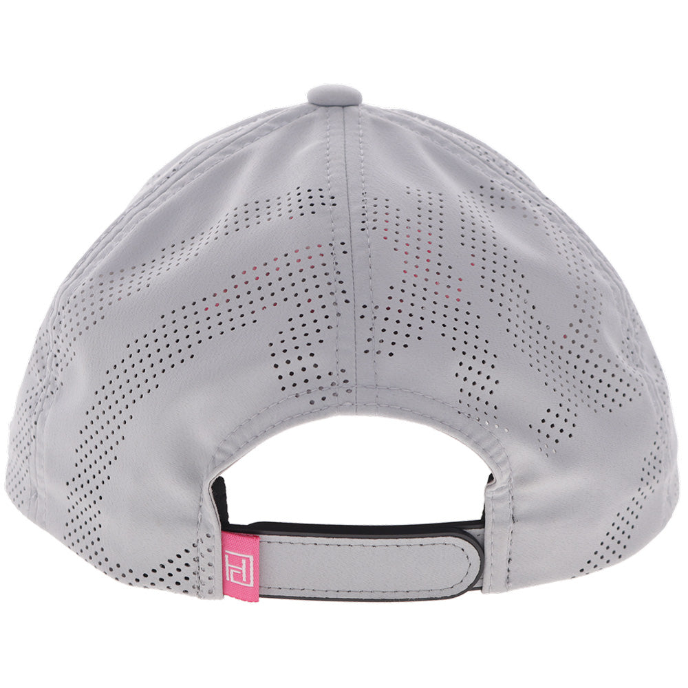 "Cowgirl Golf" Hat Grey w/Pink