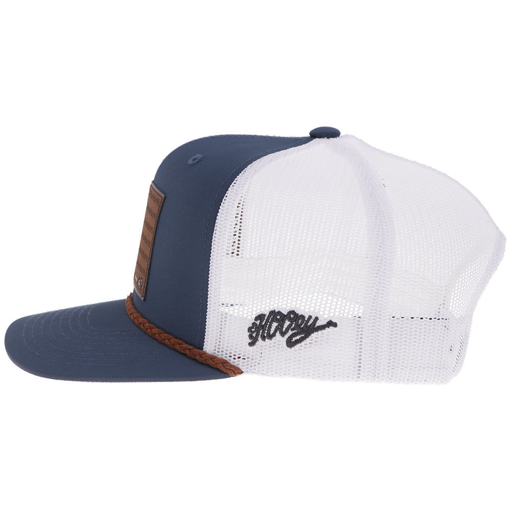 "Liberty Roper" Navy/White w/ 1776 Leather Patch