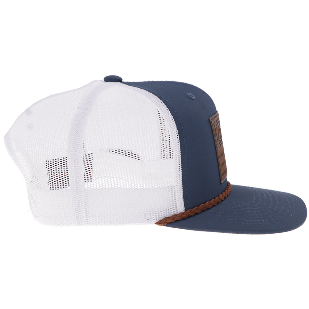 "Liberty Roper" Navy/White w/ 1776 Leather Patch