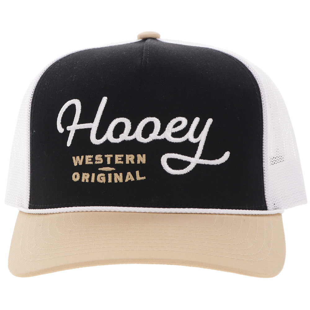 "OG" Hooey Hat Black/White & Tan