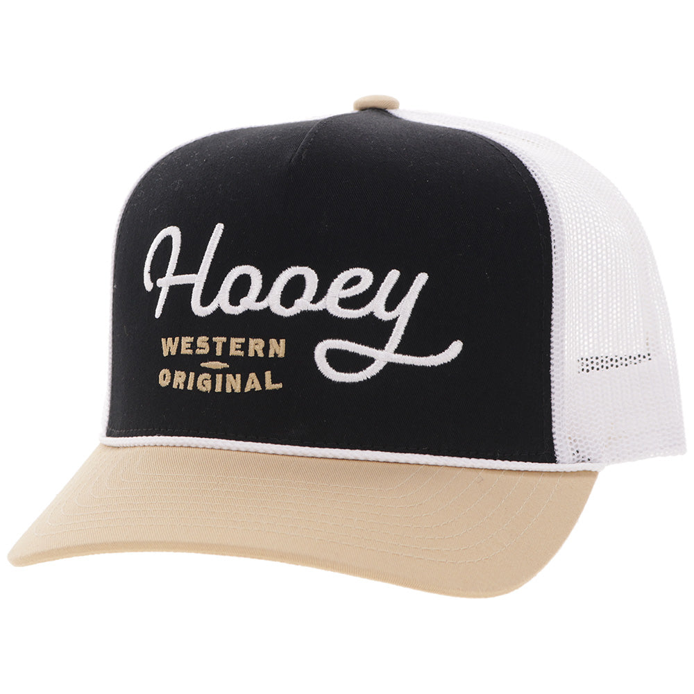 "OG" Hooey Hat Black/White & Tan