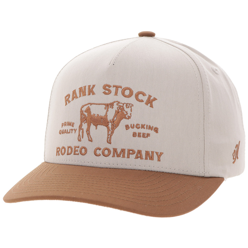 "Rank Stock" Hat Tan