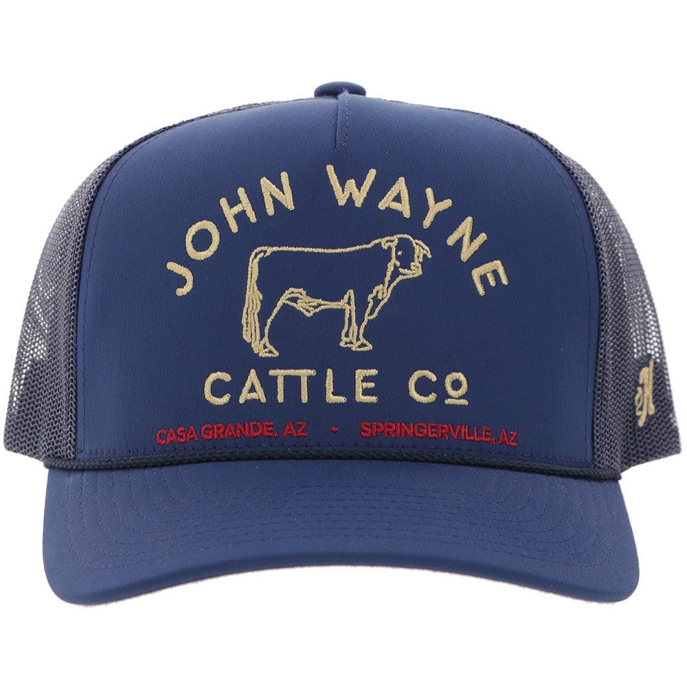 "John Wayne" Hat Nav w/Yellow Stitching