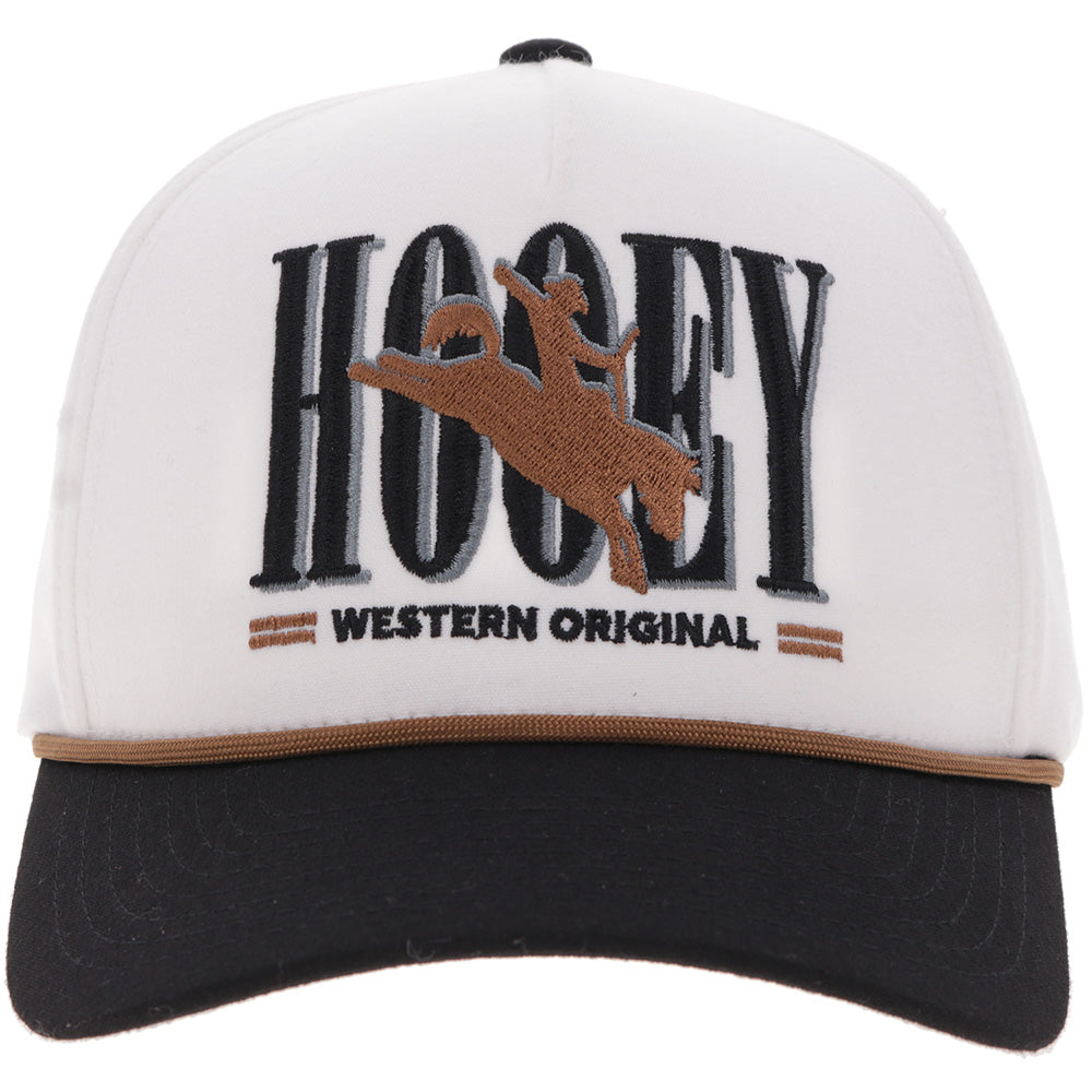 "Wild Ride" Hat White/Black