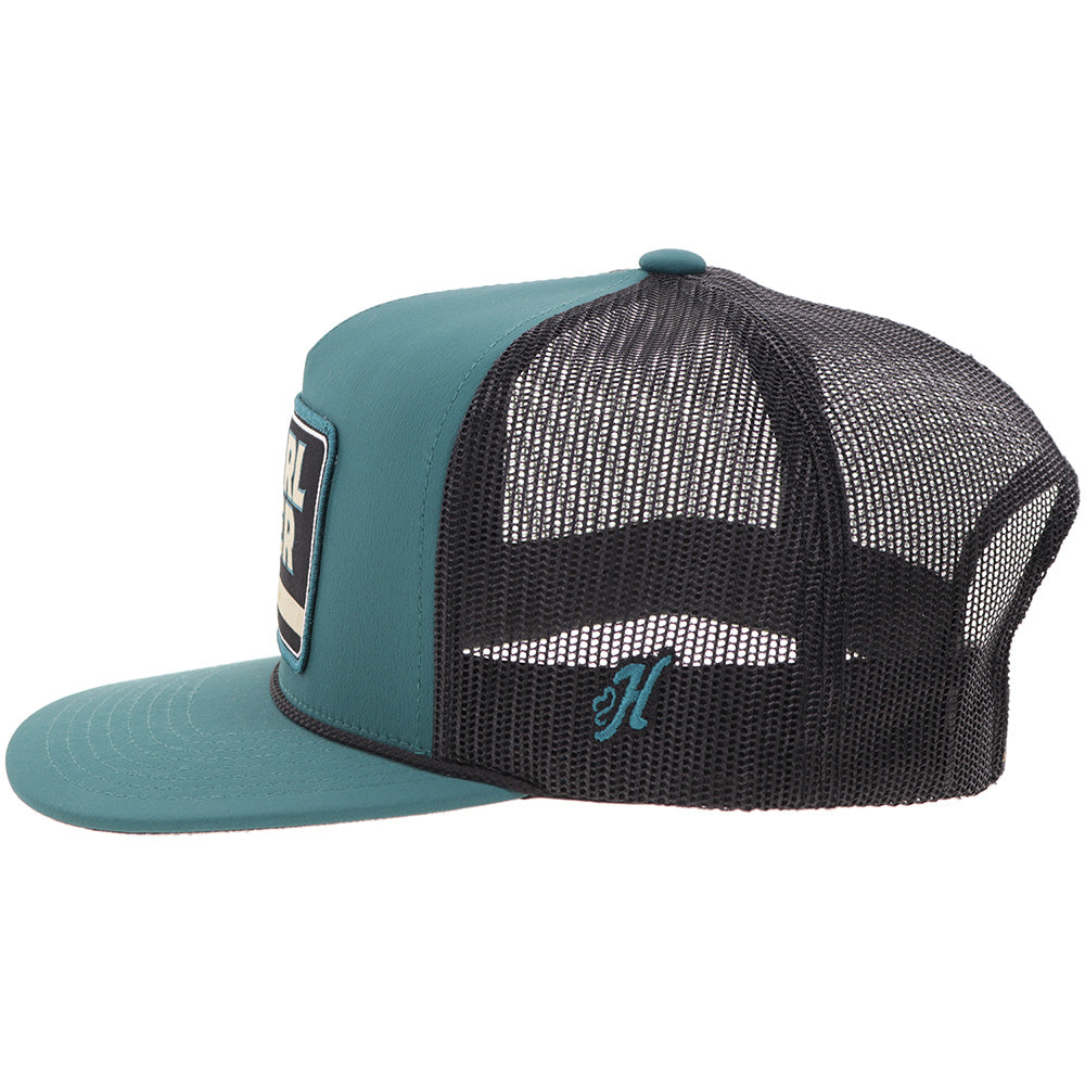 "Pearl" Hat Blue/Black