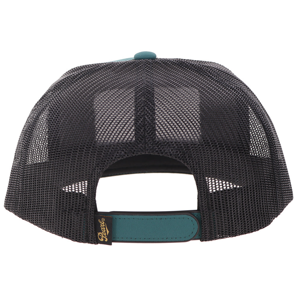"Pearl" Hat Blue/Black