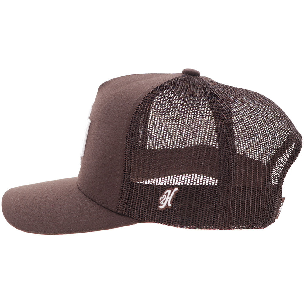 "Shad Money Mayfield " Hat Brown w/White Logo