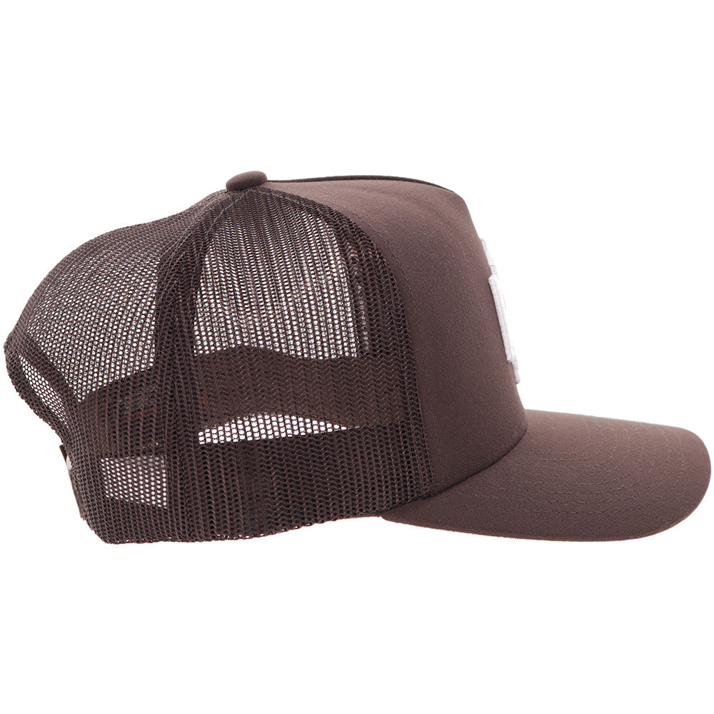 "Shad Money Mayfield " Hat Brown w/White Logo