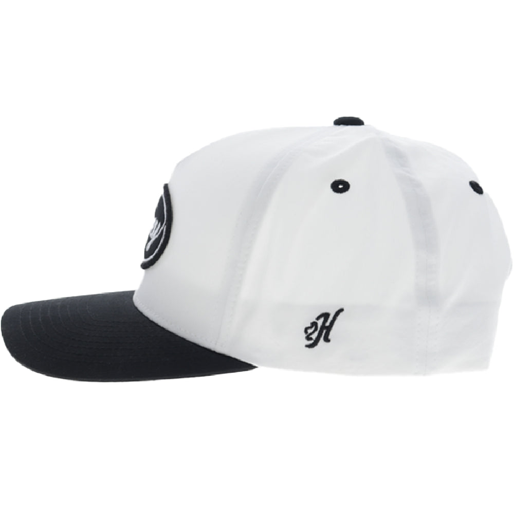 Ranger 5-Panel Full Surround Hat White/Black