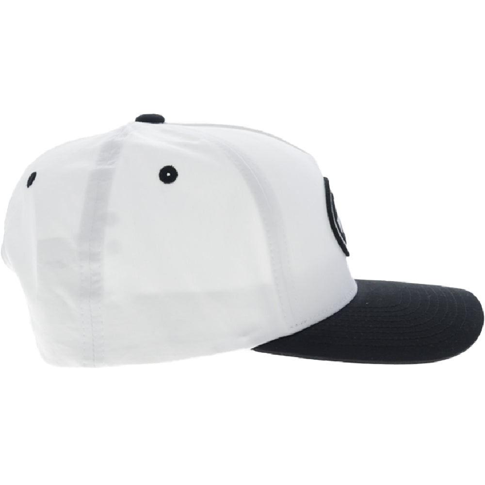 Ranger 5-Panel Full Surround Hat White/Black