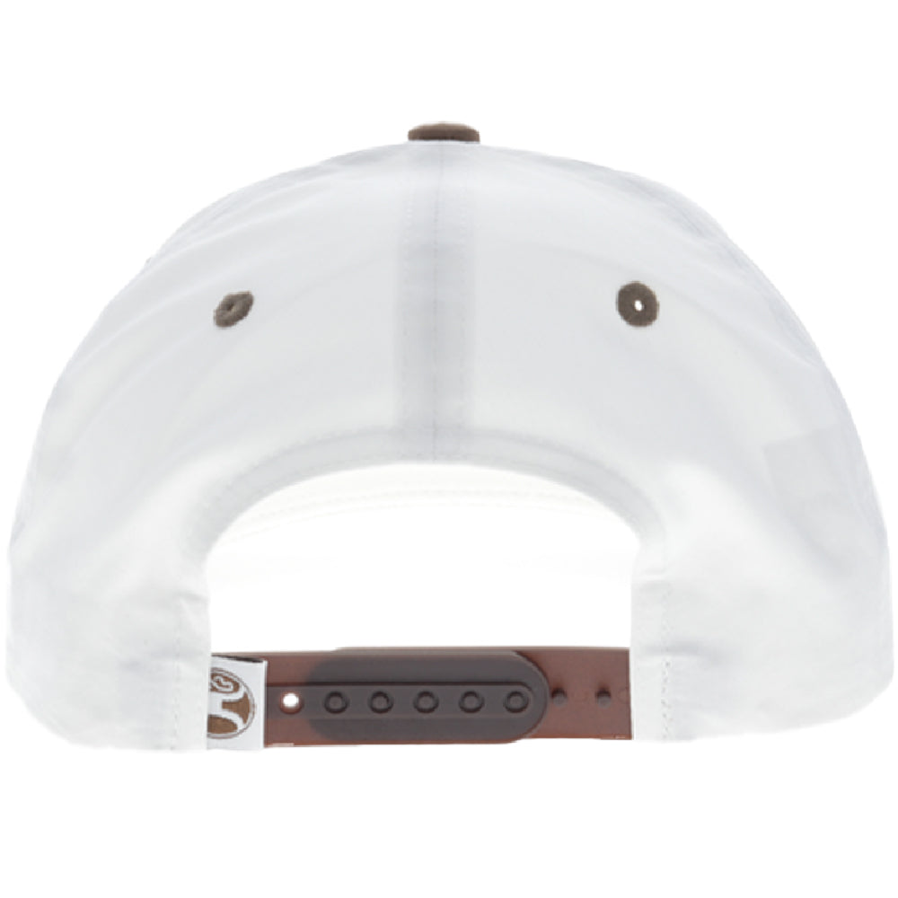 Ranger 5-Panel Full Surround Hat White/Tan