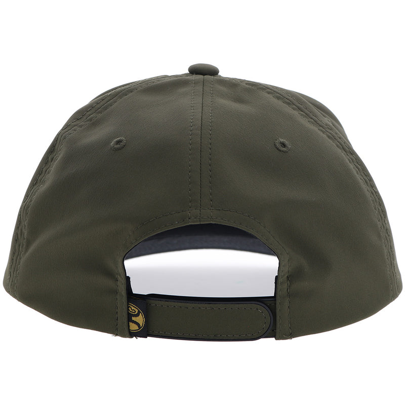 "Habitat" Hat Olive w/Multi Color Hog Logo