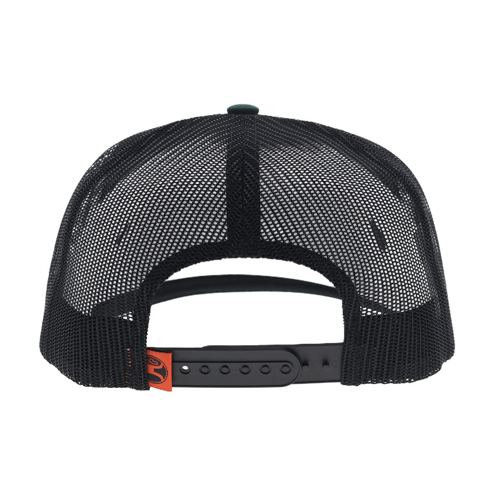 Decoy 5-Panel Trucker Snapback Hat Green/Black