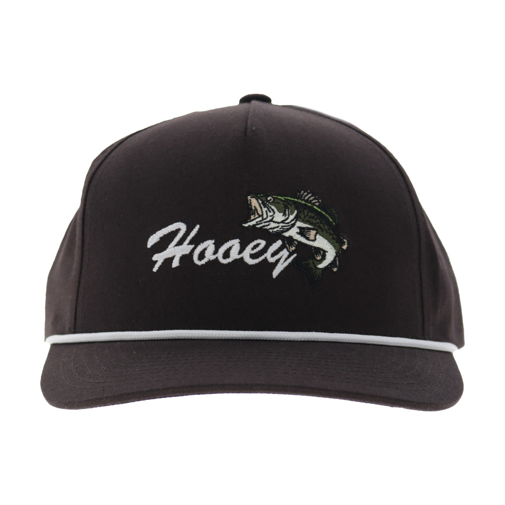 Bass 5-Panel Full Surround Snapback Hat Brown