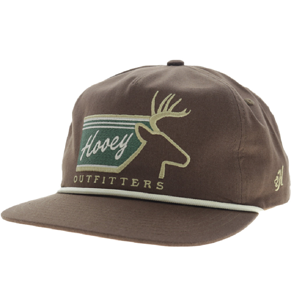 Carrizo 5-Panel Full Surround Hat Brown