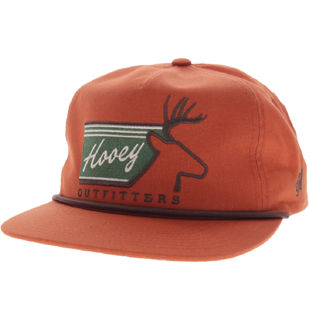 Carrizo 5-Panel Full Surround Hat Orange