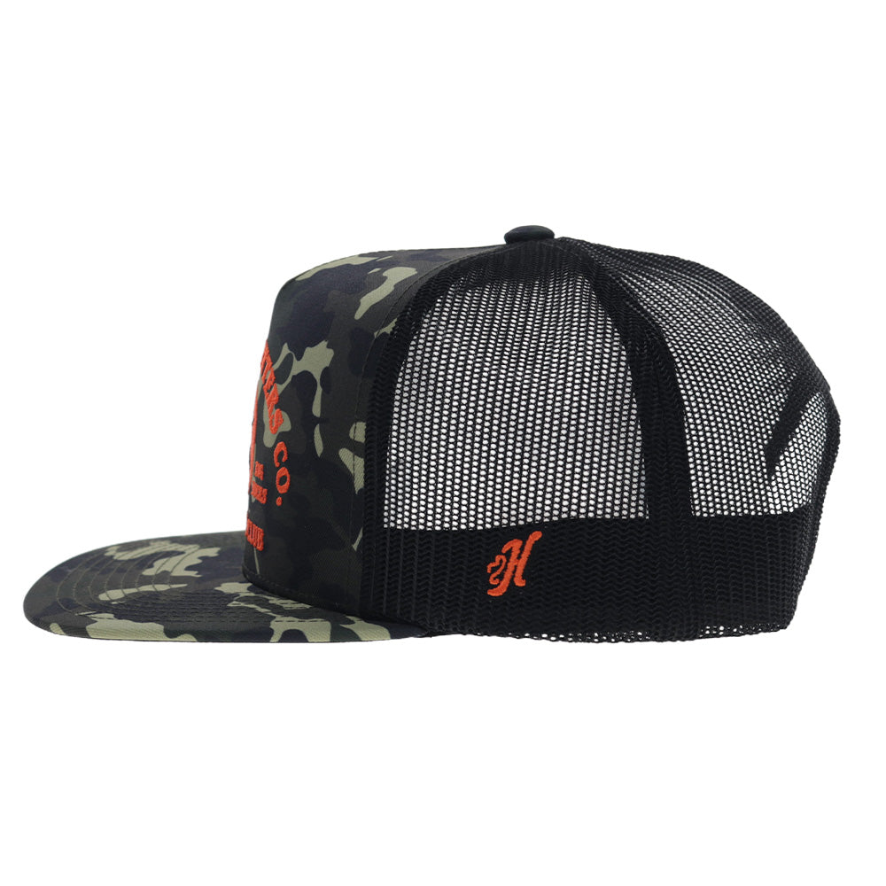 Sportsman 5-Panel Trucker Snapback Hat Camo