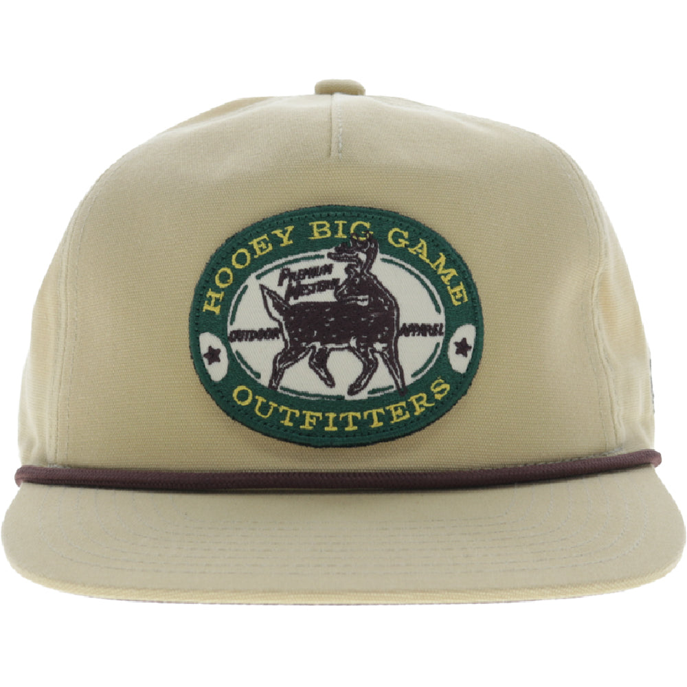 Big Game 5-Panel Full Surround Hat Tan