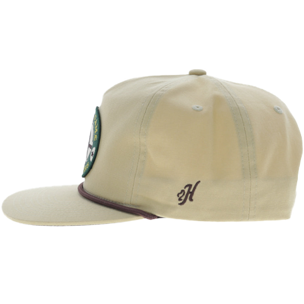 Big Game 5-Panel Full Surround Hat Tan