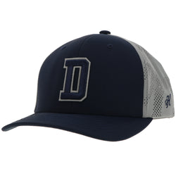 "Dallas Cowboys" Hat Blue/Grey w/ "D" Logo